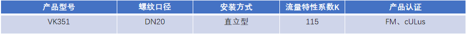 FM认证viking 威景直立喷头VK351
